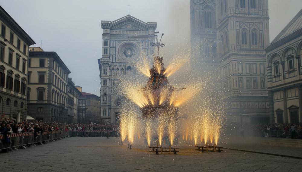 Scoppio del Carro in Florence