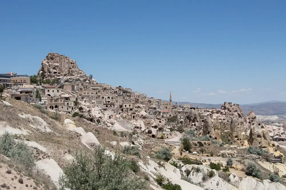 A view of Uçhisar Castle