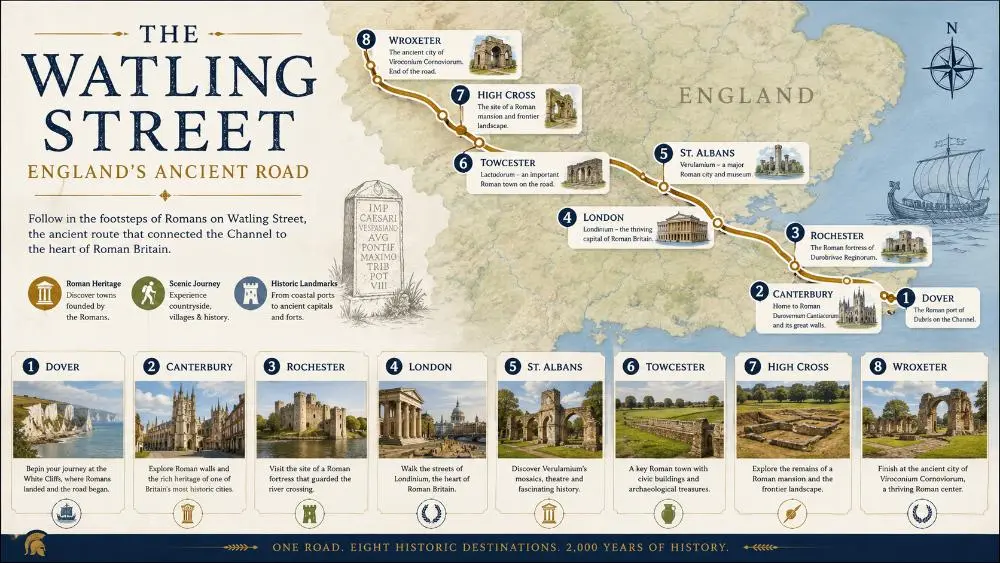 The Watling Street Route